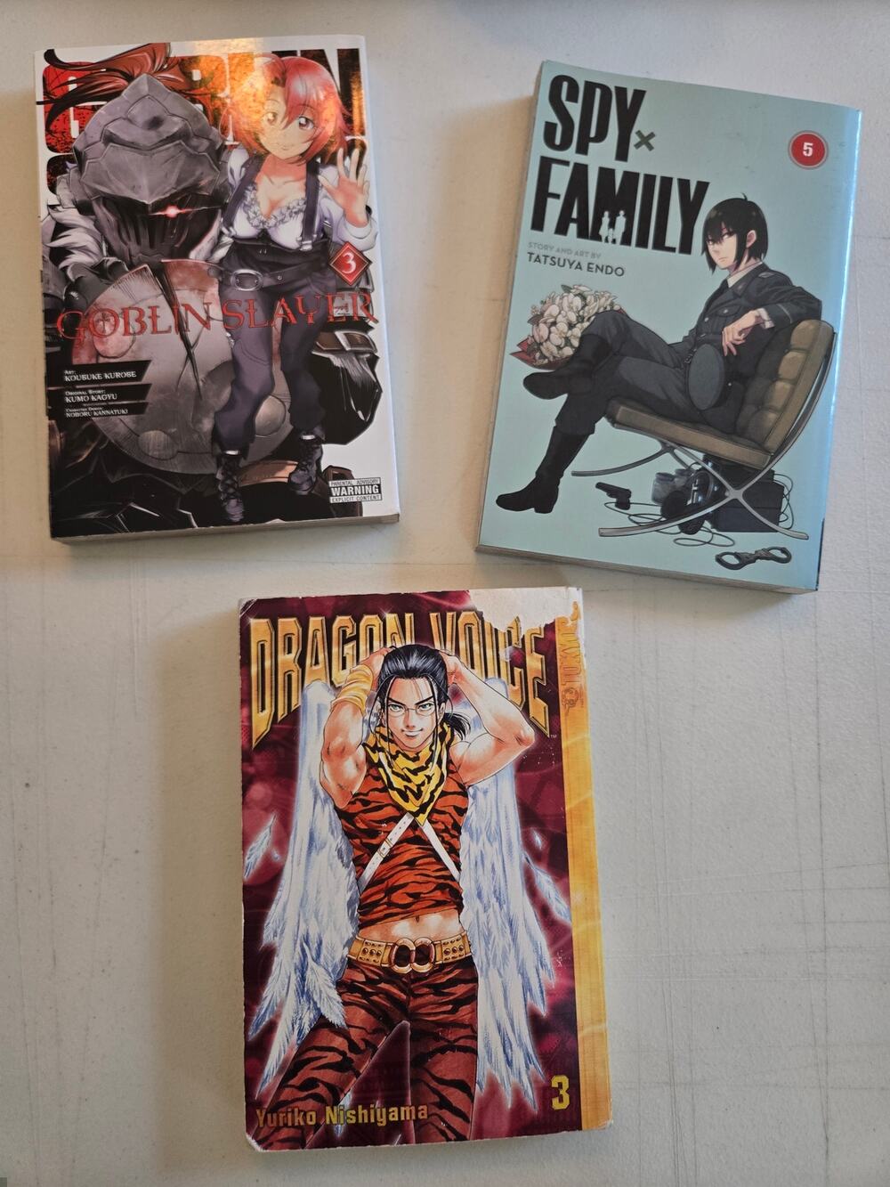 Anime Manga Lot Goblin Slayer Spy x Family Dragon Voice Tokyopop